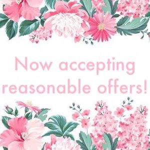 All offers are entertained. Willing to negotiate.